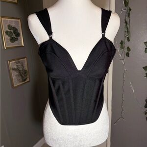 PrettyLittleThing Elegant Black Top